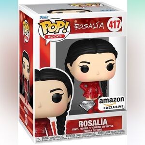 Funko Pop! Rocks Rosalia Vinyl Figure - Red and Black